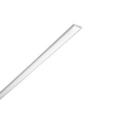 Obrázek pro produkt Kovový profil CAMELOT flexibilní, stříbrný, s opálovým difuzorem a krytkami, 200 x 1,78 x 0,5 cm - FANEUROPE