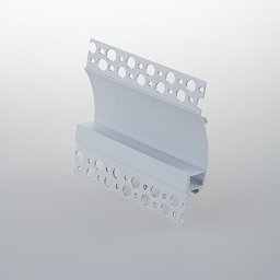 Obrázek pro produkt Profil TRIM pro sádrokarton do zdi, bílý, opálový difuzor, 200x9,5x1,4 cm - FANEUROPE