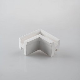 Obrázek pro produkt Úhlová spojka L pro sádrokartonový profil Gesso pro LED vč. Anima (hliník/plast), 11 x 6,1 cm - FANEUROPE