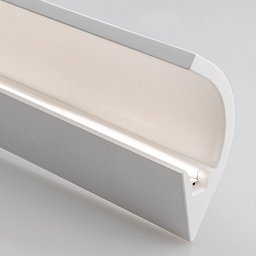 Obrázek pro produkt Profil Gimel bílý - sádrový a hliníkový s opálovým difuzorem, 100 x 12,7 x 9,5 cm - FANEUROPE