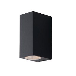 Obrázek pro produkt Venkovní nástěnné svítidlo Qubo antracitové, 2xGU10, IP54, 15,1 x 9,3 x 6,7 cm - FANEUROPE