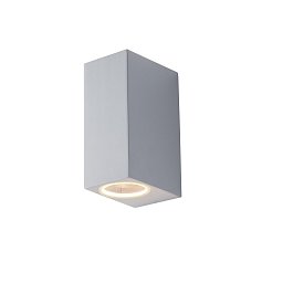 Obrázek pro produkt Venkovní nástěnné svítidlo Qubo bílé, 2xGU10, IP54, 15,1 x 9,3 x 6,7 cm - FANEUROPE