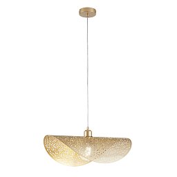 Obrázek pro produkt Závěsné svítidlo Rhei‑Tara zlaté, 1xE27, 50 x 30 x 150 cm - FANEUROPE