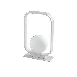 Obrázek pro produkt Stolní lampa Lume Roxy bílá, patice GU9, 16 x 26 cm - FANEUROPE