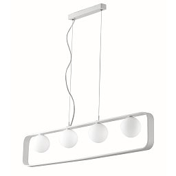Obrázek pro produkt Závěsné svítidlo Roxy bílá, 4xG9, 100 x 10 x 120 cm - FANEUROPE
