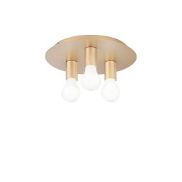 Obrázek pro produkt Stropní svítidlo STRIKE zlatá, 3xE27, 30x86 cm - FANEUROPE