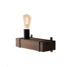 Obrázek pro produkt Nástěnné svítidlo TEXAS černá, 1xE27, 30 x 11 x 12,5 cm - FANEUROPE