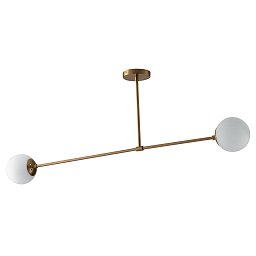 Obrázek pro produkt Závěsné svítidlo THEMYS zlatá, 2xE14, 120 x 170 cm - FANEUROPE