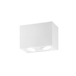 Obrázek pro produkt Stropní svítidlo TOWN bílá, 2xGU10, 17,8 x 12,5 x 9,6 cm - FANEUROPE