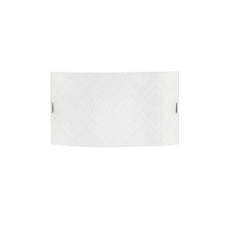 Obrázek pro produkt Nástěnné svítidlo VECTOR bílá/šedá, 2xE27, 35 x 10,5 x 20 cm - FANEUROPE
