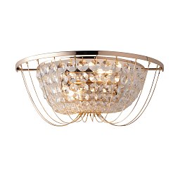 Obrázek pro produkt Nástěnné svítidlo VIENNA zlatá, 2xE14, 35 x 20 x 13,5 cm - FANEUROPE