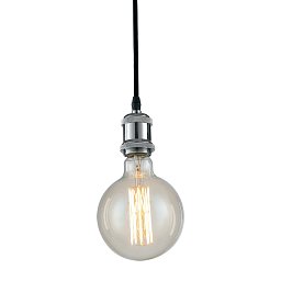 Obrázek pro produkt Závěsné svítidlo VINTAGE chrom, 1xE27, 126 cm - FANEUROPE