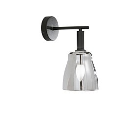Obrázek pro produkt Nástěnné svítidlo WEIZEN černá, 1xE14, 14 x 18 x 29 cm - FANEUROPE