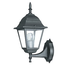 Obrázek pro produkt Venkovní nástěnné svítidlo UP ROMA černá, 1xE27, IP44, 19,5 x 35 x 14,6 cm - FANEUROPE