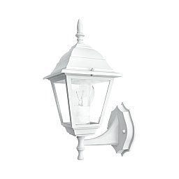 Obrázek pro produkt Venkovní nástěnné svítidlo UP ROMA bílá, 1xE27, IP44, 19,5 x 35 x 14,6 cm - FANEUROPE