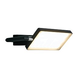 Obrázek pro produkt Nástěnné LED svítidlo BOOK černá, 18 W, 1820 lm, 3200 K, 22,5 x 15 x 10 cm - FANEUROPE