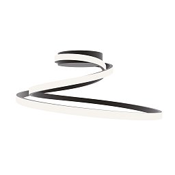 Obrázek pro produkt Stropní LED svítidlo COASTER černá, 40 W, 5440 lm, CCT, 50 x 22 cm - FANEUROPE