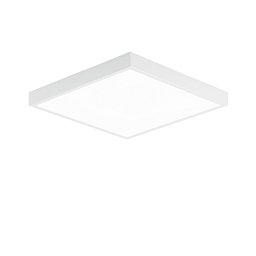 Obrázek pro produkt Koupelnové stropní svítidlo DOMO bílá, akrylát/hliník, 24 W, 2700 lm, 4000 K, IP44, 24 x 24 x 2,4 cm - FANEUROPE