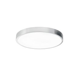 Obrázek pro produkt Koupelnové stropní svítidlo DOMO chrom, 24 W, 2700 lm, 4000 K, IP44, 24 x 2,4 cm - FANEUROPE