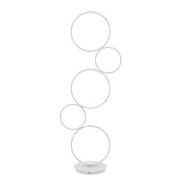Obrázek pro produkt Stojací lampa PIANTANA LED FREDY bílá, 36 W, 4080 lm, CCT, 46,3 x 25 x 117 cm - FANEUROPE