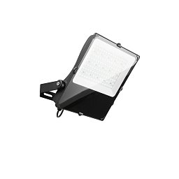 Obrázek pro produkt Venkovní reflektor GIOVE černá, hliník, 200 W, 32666 lm, 6000 K, IP66, 44,5 x 39,4 x 5,6 cm - FANEUROPE