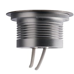 Obrázek pro produkt Pochozí venkovní LED svítidlo IRIDE DC12/24V stříbrná, hliník, 18x1 W, RGB, stmívatelné, IP67, 114,5 x 7,3 cm - FANEUROPE