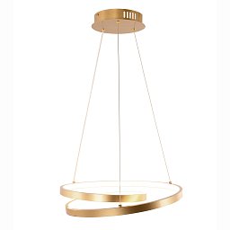 Obrázek pro produkt Závěsné svítidlo LED LIEVE zlatá 30 W 4000 lm CCT 40 x 130 cm - FANEUROPE