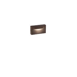 Obrázek pro produkt Nástěnné LED svítidlo Mobula (bronzo) 8 W, 1100 lm, 3000 K, IP65, 137 x 40 x 75 mm - FANEUROPE