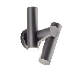 Obrázek pro produkt Venkovní nástěnné svítidlo LED REVERSE antracit hliník 7,5 W 620 lm 4000 K IP44 25,3x10,5x17,2 cm - FANEUROPE