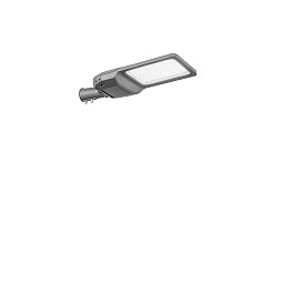 Obrázek pro produkt Silniční LED světlo Roadway (šedé, kov) 150 W, 25 500 lm, 4000 K, CRI > 70, IK 08, IP65, 638 x 250 x 98 mm - FANEUROPE