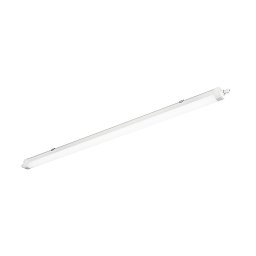 Obrázek pro produkt Vlhkotěsná stropní LED svítidlo Rubis (bílé, PC) 50 W, 6800 lm, CCT 3000 / 4000 / 6500 K, IP65, 1500 x 58 x 62 mm - FANEUROPE