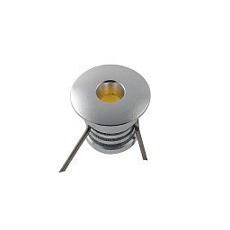 Obrázek pro produkt Zápustné svítidlo LED STARLIGHT DC 12 V bílá / stříbrná hliník 0,2 W modrá 1,8x1,4 cm - FANEUROPE