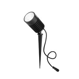 Obrázek pro produkt Venkovní reflektor LED TARGET DC24 V černá hliník 30 W 468 lm RGBW IP67 7,8x12,3 cm - FANEUROPE
