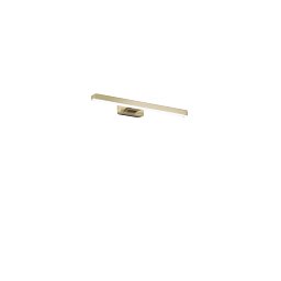 Obrázek pro produkt Nástěnné LED svítidlo Lancer (zlaté satinované, kov) 10 W, 40 x 9 x 4 cm - FANEUROPE