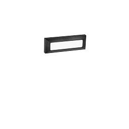 Obrázek pro produkt LED venkovní nástěnné svítidlo Oasis (černé) 3 W, 370 lm, CCT 3000 / 4200 / 6500 K, 23 x 8 x 3 cm - FANEUROPE