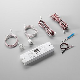 Obrázek pro produkt DOPPIO - PIR senzor + SPI kontroler s dvojtlačítkem - FANEUROPE