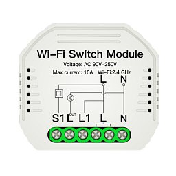 Obrázek pro produkt Wi‑Fi kontroler 2,4 GHz pro zapnutí/timer spínače 1 vodič 230 V max 10 A SMART INTEC - FANEUROPE