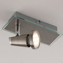 Obrázek pro produkt Spotové svítidlo SPOT LED MIAMI chrom/nikl 1xGU10 LED 5 W 400 LM 2700 K 16,5x7x14,5 cm - FANEUROPE
