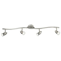Obrázek pro produkt Spotové svítidlo SPOT LED SUNNY nikl 4xGU10 LED 5 W 400 LM 2700 K 94,1 x 11x 16 cm - FANEUROPE