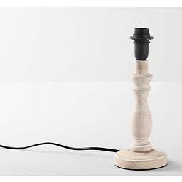Obrázek pro produkt Základna stojací lampy - dřevěná Lullaby, 1 x E14, 10 x 26 cm - FANEUROPE