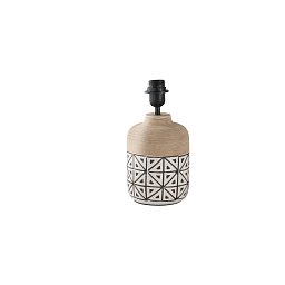 Obrázek pro produkt Základna stojací lampy - Vietri, béžová, 1 x E27, 14,5 x 25 cm - FANEUROPE