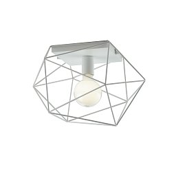 Obrázek pro produkt Stropní svítidlo Abraxas, bílé, 1 x E27, 40,5 x 29,5 x 26,5 cm - FANEUROPE