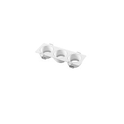 Obrázek pro produkt Vestavné svítidlo Eleven (bílé, trojité, hliník) IP20, 162 x 55 x 28 mm - FANEUROPE