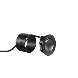 Obrázek pro produkt Zápustné venkovní svítidlo LED Onyx, černé, hliník, 2 W, 420 lm, 4000 K, IP54, 8 x 8 x 4 cm - FANEUROPE