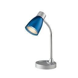 Obrázek pro produkt Stolní lampa LDT055ARK nastavitelné modrá 1 x E14 13,5 x 36 cm - FANEUROPE