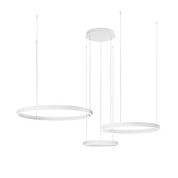 Obrázek pro produkt Závěsné svítidlo LED AKROBAT bílá 120W 20620 lm CCT 40/60/80 x 150 cm - FANEUROPE