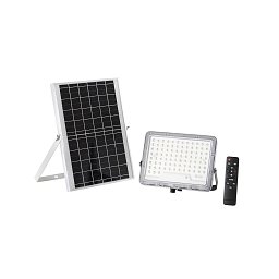 Obrázek pro produkt Solární svítidlo GLASER, 1800 lm, 4000 K, vestavěná baterie 3,2 V 15 Ah - FANEUROPE