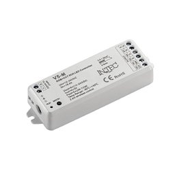 Obrázek pro produkt Přijímač RF 2,4 GHz, 15,5 A 12–24 V, výstup 5 ch x 3 A (5 x 36–72 W), 11,4 x 3,8 x 2 cm - FANEUROPE