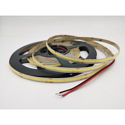 Obrázek pro produkt LED pásek COB DC24V KAPTON 480 LED/m 15W/m 8490 lm 6000K 0,8x500 cm - FANEUROPE