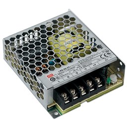 Obrázek pro produkt Driver MW LRS konst.napětí výstup DC 12V 4,2A 50W vstup AC85-264V DC120-373V 9,9x8,2x3 cm - FANEUROPE